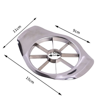 Feliator din oțel inoxidabil pentru mere și pere, cu îndepărtare a miezului, divizor de fructe multifuncțional pentru uz casnic