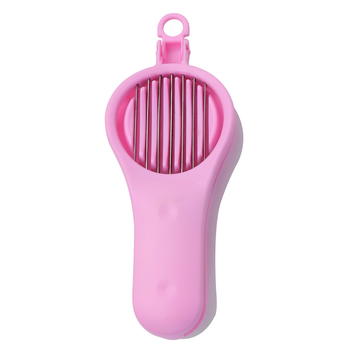 Dispozitiv cu două funcții pentru coring și feliere fructe – oțel inoxidabil + PP, categorie divizor de fructe, lansat în 2022