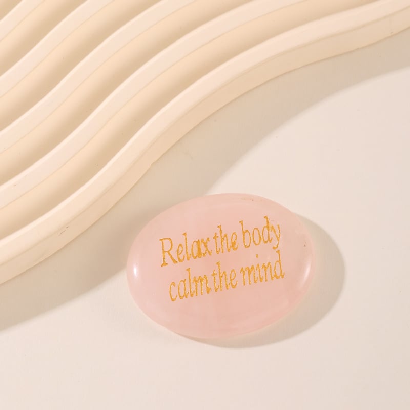 Prirodni agat kristal palmasti kamen – DIY ukras, ručno držani talisman za sreću, pakirano u PP vrećici, pogodno za poslovne darove