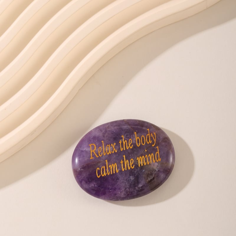 Prirodni agat kristal palmasti kamen – DIY ukras, ručno držani talisman za sreću, pakirano u PP vrećici, pogodno za poslovne darove