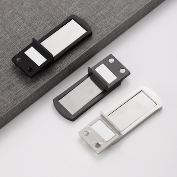 Opritor de ușă magnetic pe podea pentru baie, oțel inoxidabil, montaj pe podea, acționare manuală, priză magnetică