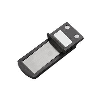 Opritor de ușă magnetic pe podea pentru baie, oțel inoxidabil, montaj pe podea, acționare manuală, priză magnetică