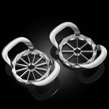 Ябълков резач и сърцевинител от неръждаема стомана 304, домашна употреба, модерен дизайн, обработка по поръчка