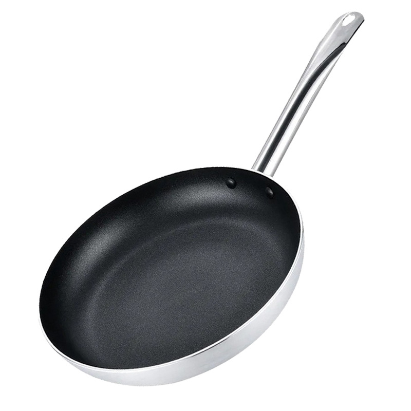 Neprijanjiva tava za prženje – aluminijska legura, trostruki dno, kompatibilna s indukcijskim i plinskim pločama, model P-1425