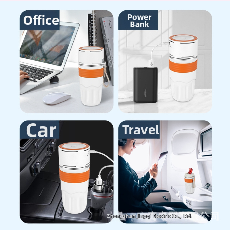 Rýchla chladiaca šálka – USB-C napájanie, 5V, 15W, mechanický režim, horúce aj studené na kancelársku prácu