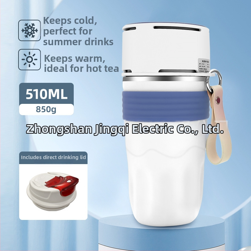 Rýchla chladiaca šálka – USB-C napájanie, 5V, 15W, mechanický režim, horúce aj studené na kancelársku prácu