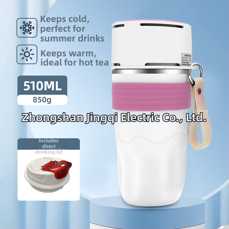 Rýchla chladiaca šálka – USB-C napájanie, 5V, 15W, mechanický režim, horúce aj studené na kancelársku prácu