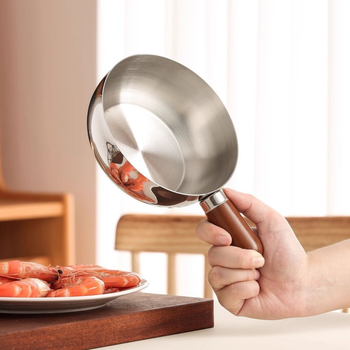 Mini lonac od nehrđajućeg čelika, japanskog stila, neprianjajući, s držačem — Model 49, 115 g, Xin Yi Jia, kompatibilan sa svim pločama