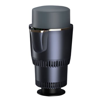 Горещо и студено автомобилно хладилно устройство с дисплей, 5 л капацитет, 12V, 36W, −9°C до 60°C, универсално съвместимо