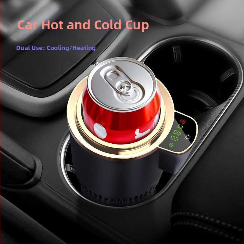 Auto chladič na horúce a studené nápoje s displejom, 5 L, 12V, 36W, -9°C až 60°C, Univerzálna kompatibilita