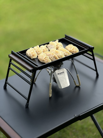 Преносим железен тепаняки тиган за барбекю с дървена дръжка, къмпинг уред за 1–2 души (CF-805, 2 кг)