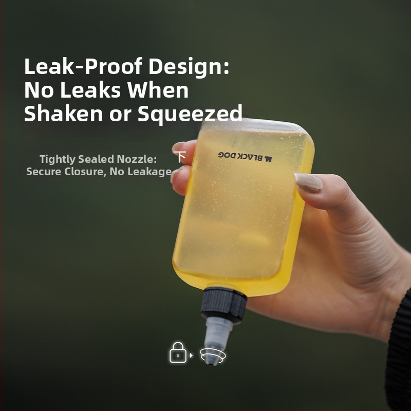 Комплект за подправки за открито: набор от кутия за подправки, бутилка за масло и чанта за съхранение – Black dog, подходящ за къмпинг, пикник и барбекю