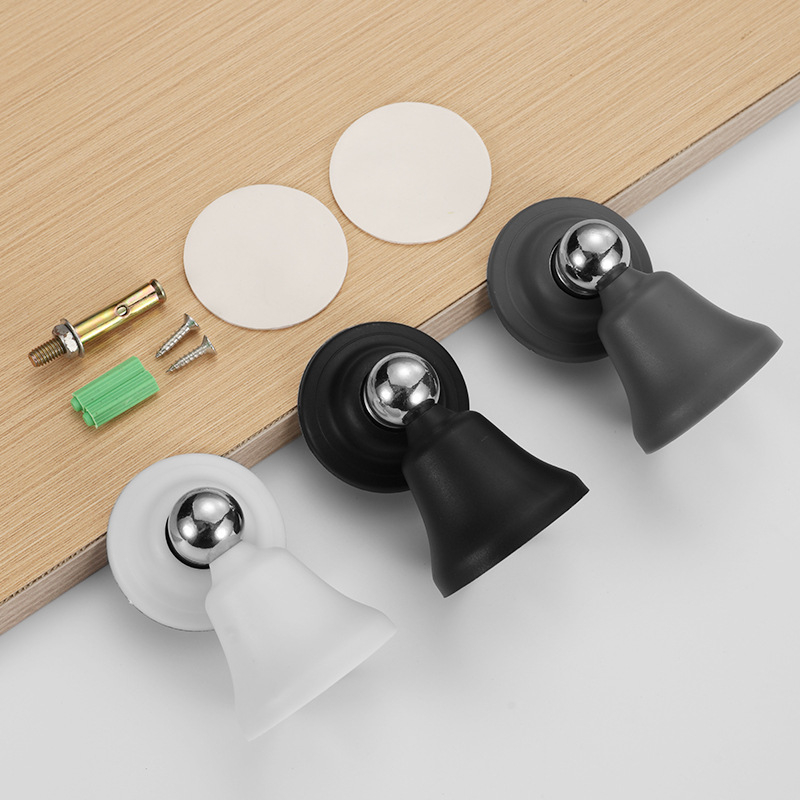 Bell vrata stopper – zidna montaža, materijal plast-čelik, standardna konstrukcija, ručno upravljanje, moderan minimalistički stil