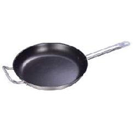 HARVEST Tava za prženje s neprijanjivanjem premaza, plosno dno, aluminijsko tijelo, dvostruko dno, kompatibilna sa svim štednjacima