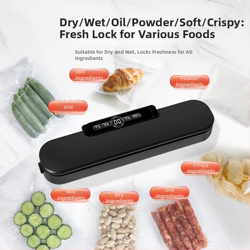 Vakuumski aparat za kućnu i poslovnu upotrebu – 100W, 220V, USB napajanje, ABS kućište, kapacitet ispod 500 ml, potpuno automatsko vakuumsko zapečaćivanje