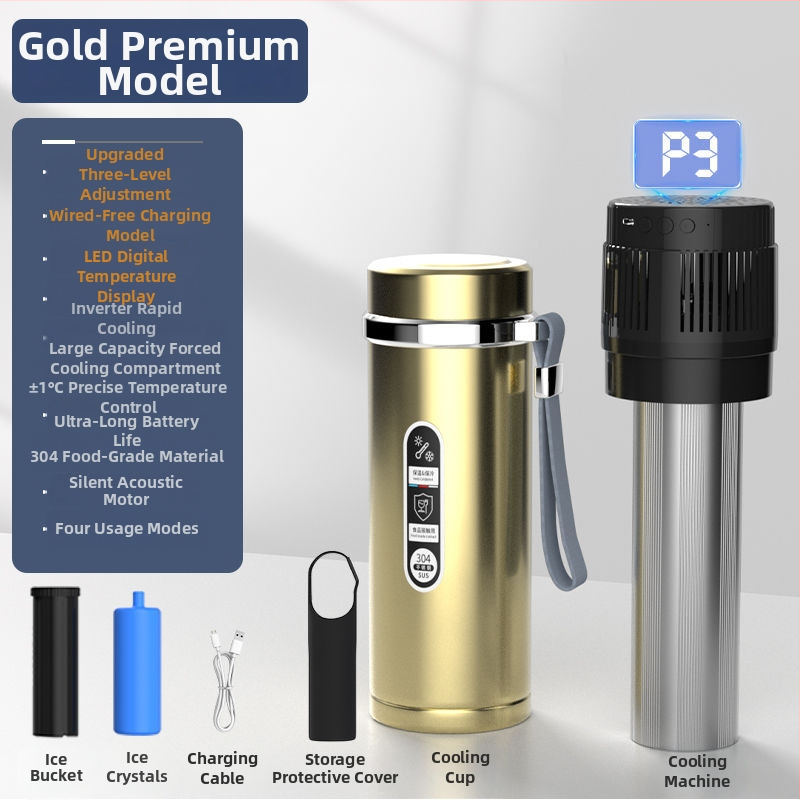 Prenosná schránka na inzulín a lieky s termoelektrickým chladením, 5 L kapacita, nabíjateľná