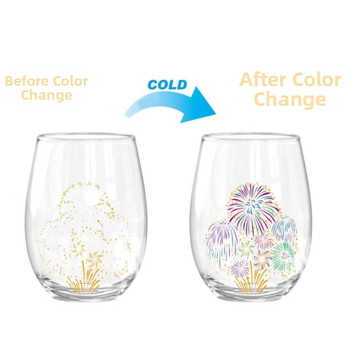 Typ: Shot pohár; Tvar: vajcovitý; Materiál: borosilikátové sklo; Funkcia: mení farbu; Spracovanie: ručne fúkané