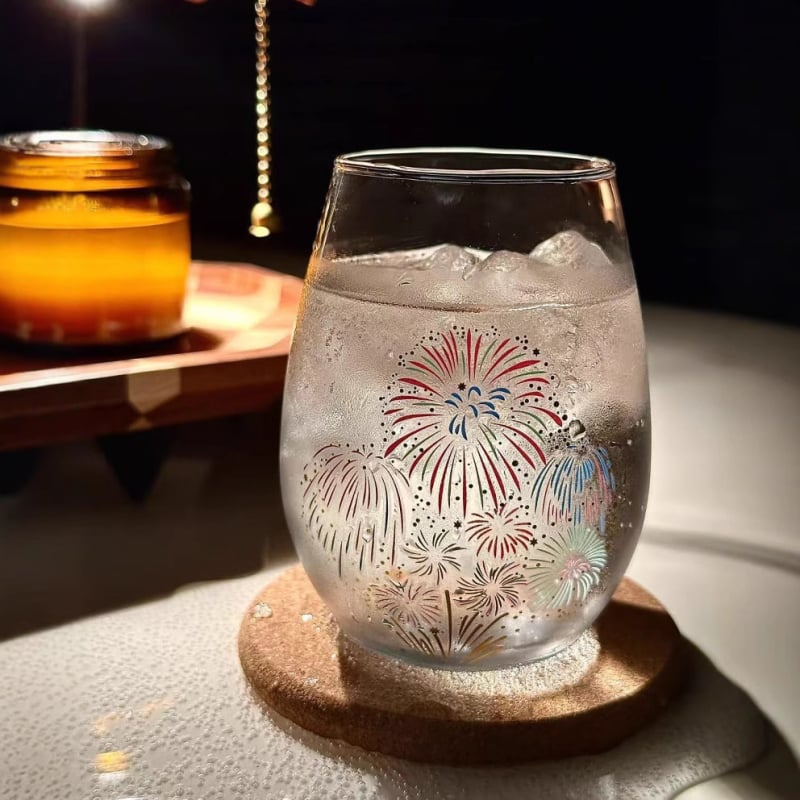 Тип: Шот чаша; Форма: яйцевидна; Материал: боросиликатно стъкло; Функция: промяна на цвета; Изработка: ръчно духано