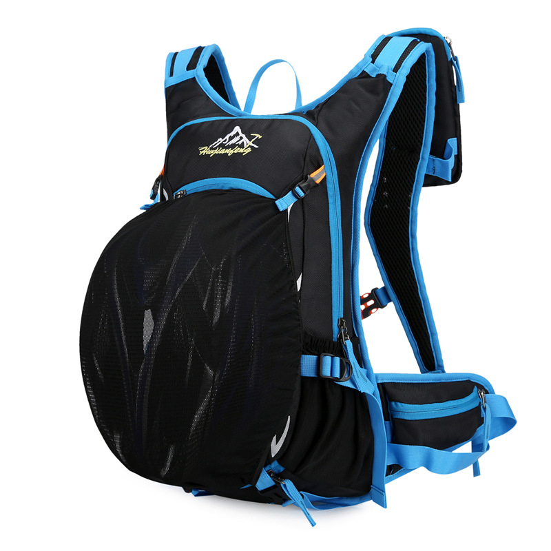 Unisex ruksak za sport na otvorenom, najlon, model 1706, kompatibilan s kacigom