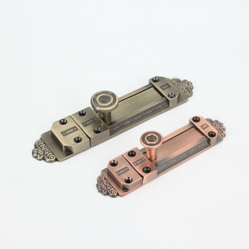 Ajtócsap zinc ötvözetből, modell 8203, típus A, elektropolírozott felület, antik stílus