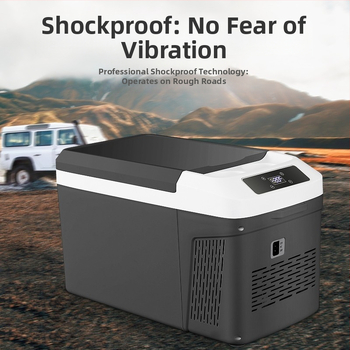 Ice King kompresorová chladička do auta, 12V/24V, dvojité použitie pre auto a domov, objem 11–15L, 40W, chladenie do -20°C