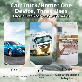 Ice King kompresorová chladička do auta, 12V/24V, dvojité použitie pre auto a domov, objem 11–15L, 40W, chladenie do -20°C