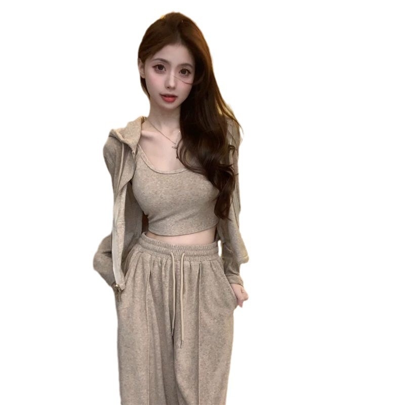 Ženski casual top set – poliester, dugi rukavi, regularni rukavi, ženski stil