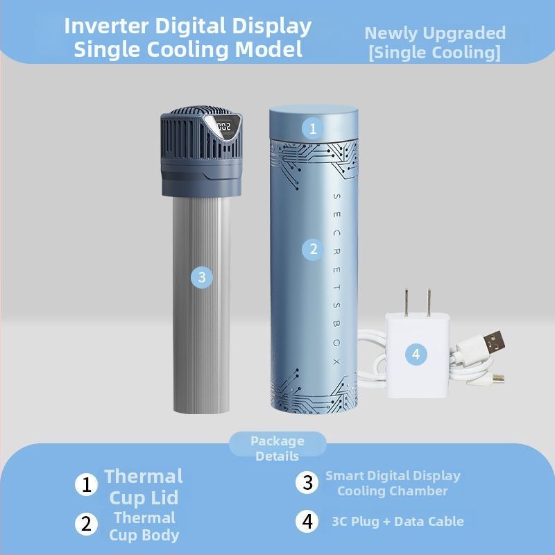 Chladič inzulínu s polovodičovým chladením – prenosný nabíjateľný mini chladič pre hormonálne lieky, objem 5 L, výkon 10 W, značka Mynew/Mainiu