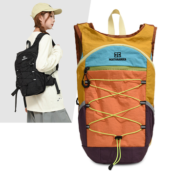 Női nylon hátizsák túrázáshoz és utazáshoz, 20–35 L, könnyű, zseb a 10 hüvelykes laptophoz, ívelt vállpántok