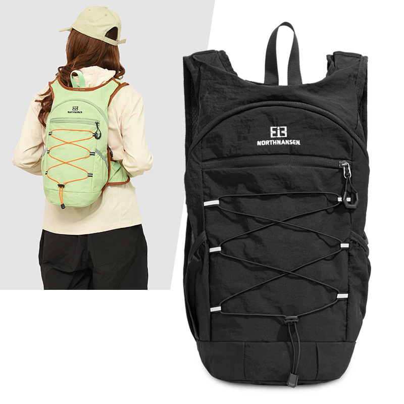 Női nylon hátizsák túrázáshoz és utazáshoz, 20–35 L, könnyű, zseb a 10 hüvelykes laptophoz, ívelt vállpántok