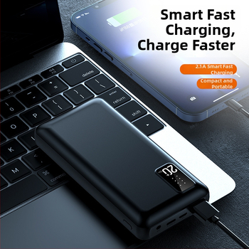 Vonkajšia batérie 20000mAh, model U68, QC 2.0, vstup 5/12V, výstup 10W