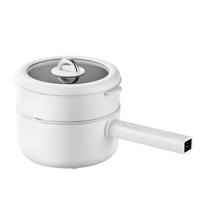 Електрическа готварска тенджера, капацитет 2,1–4 л, микрокомпютърно управление, 2-слойна конструкция, вътрешен съд от други материали, изолация, таймер, бързо пара