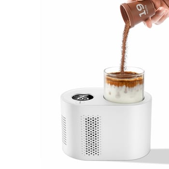 Okos joghurtkészítő 3-in-1: fermentáció, hűtés és melegítés; 300 ml kapacitás, LCD kijelző, leválasztható ABS test, szigetelő funkció