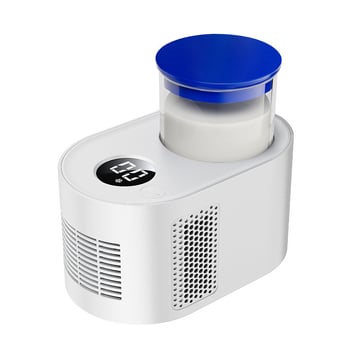 Okos joghurtkészítő 3-in-1: fermentáció, hűtés és melegítés; 300 ml kapacitás, LCD kijelző, leválasztható ABS test, szigetelő funkció