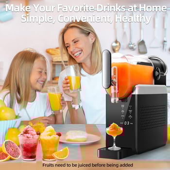 Uređaj za izradu leda za smoothieje, kapacitet 1,8 L, snaga 240 W, dodirno upravljanje, za 4–5 porcija