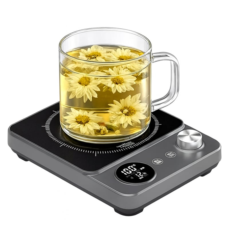 Mave100° pohármelegítő – kerámiás alátét, elektromos fűtés, állandó hőmérséklet, tej melegítő, modell A8