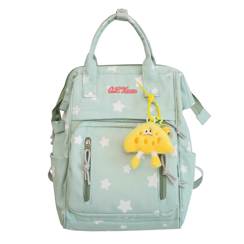 Unisex ultra lagan najlon ruksak s geometrijskim uzorkom, kapacitet ispod 20 L, street stil, za svakodnevnu upotrebu