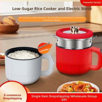 Viacúčelový elektrický hrniec na varenie, kapacita do 2 L, pre 2–3 osoby; vnútorný hrniec z hliníkovej zliatiny; riadenie mikroprocesorom a tlačidlami; funkcie: rýchly parný var, bez výberu hrncov, gril a shabu-shabu.