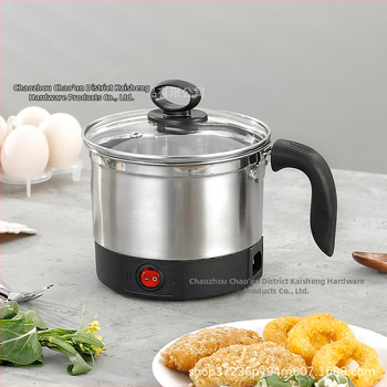 Elektrická varná nádoba KS88 — objem 2,1–4 l, pre 2–3 osoby, vnútorná časť z nerezovej ocele, ovládanie kruhovým gombom