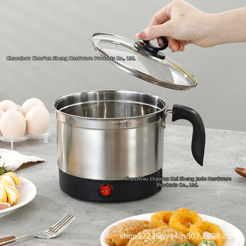 Elektrická varná nádoba KS88 — objem 2,1–4 l, pre 2–3 osoby, vnútorná časť z nerezovej ocele, ovládanie kruhovým gombom