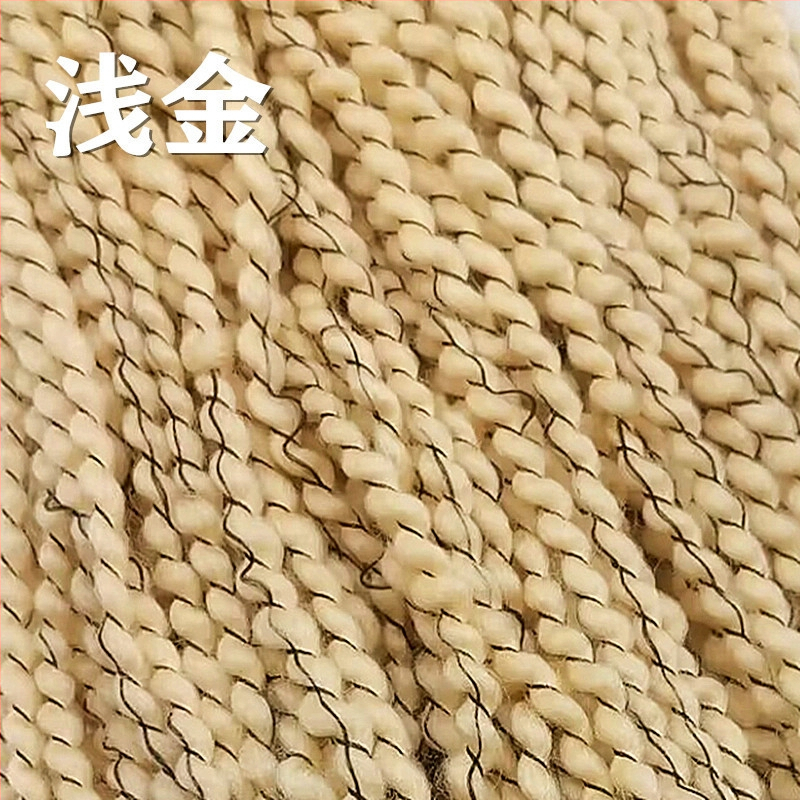 BJD látka bábika s kučeravými vlasmi, ručne vyrobená mäkká hračka z vlneného filcu (predmet nenWWySj)