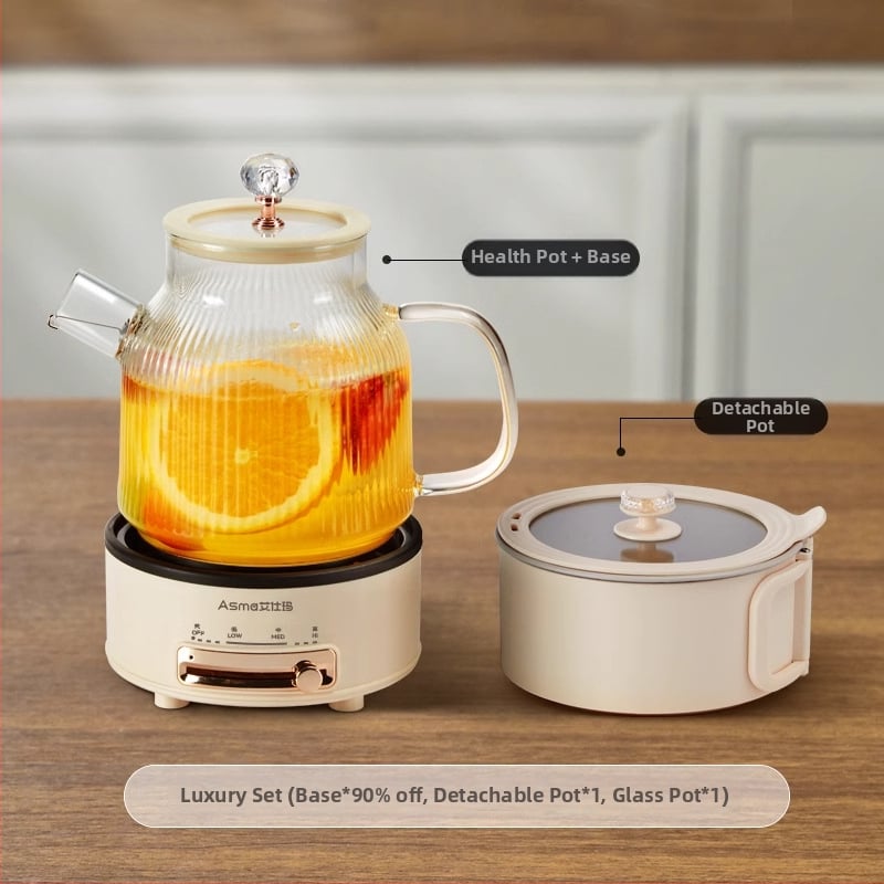 Asma Φορητή Διαχωριζόμενη Ηλεκτρική Κατσαρόλα Μαγειρέματος – 500W, 220V, Αλουμινίου Κράμα, Μοντέλο CL-FTG01