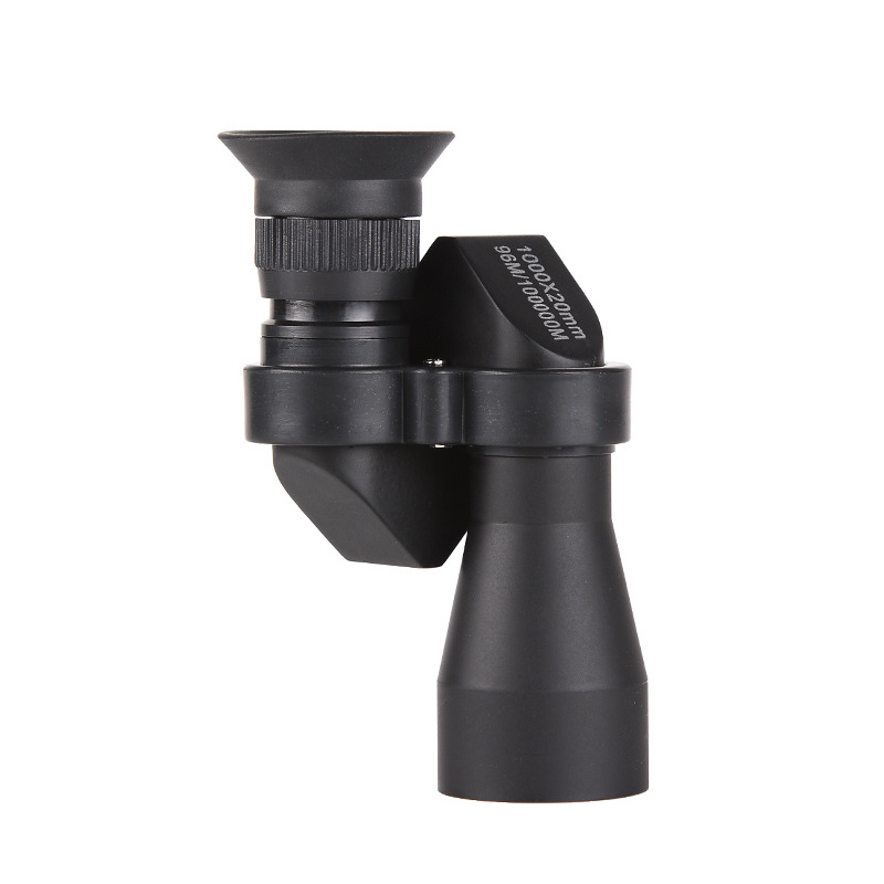Monokularni teleskop s pravim kutem, model 1000X20, 8x povećanje, vidno polje 7°, izlazna zjenica 3,6 mm