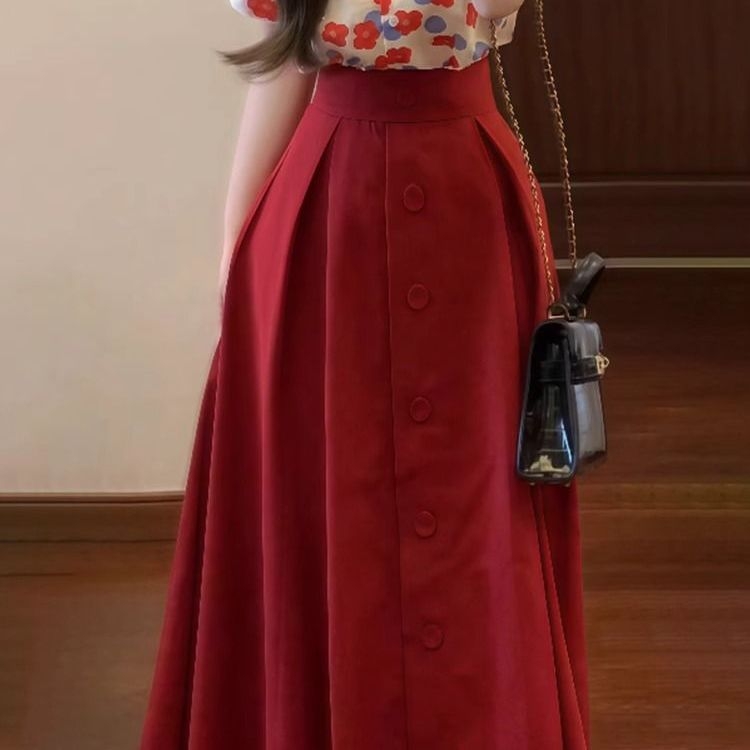 Costum din două piese cu cămașă – fustă mini cu talie înaltă, PVC și Spandex, vară