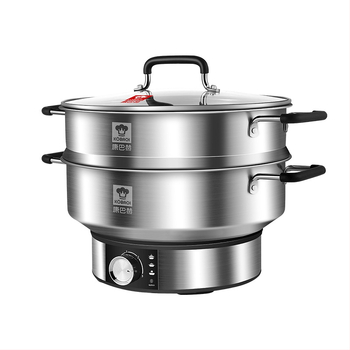 Cambax 304 Ανοξείδωτο Ατσάλι Ηλεκτρική Κατσαρόλα, Πολυλειτουργική, Μοντέλο XRDJG-32B, 1355W, 220V