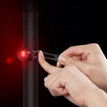 Stražnja svjetiljka za bicikl za noćnu vožnju, s montiranjem na trakicu, USB-A punjenje, kapacitet 150 mAh