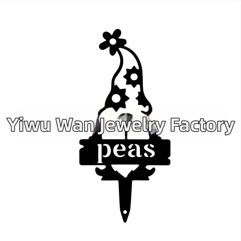 Метална градинска гном-скулптура за открито посрещане (Материал: метал; Стил: модерен минимализъм; Подходящ за подарък; Бранд: Yue Chan Jewelry)