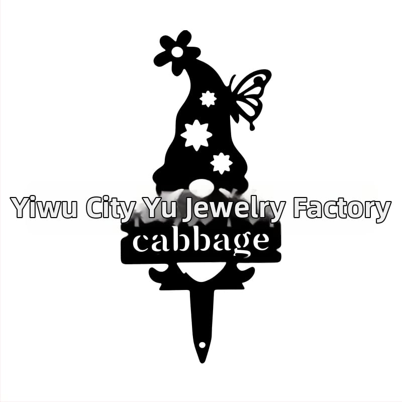 Метална градинска гном-скулптура за открито посрещане (Материал: метал; Стил: модерен минимализъм; Подходящ за подарък; Бранд: Yue Chan Jewelry)