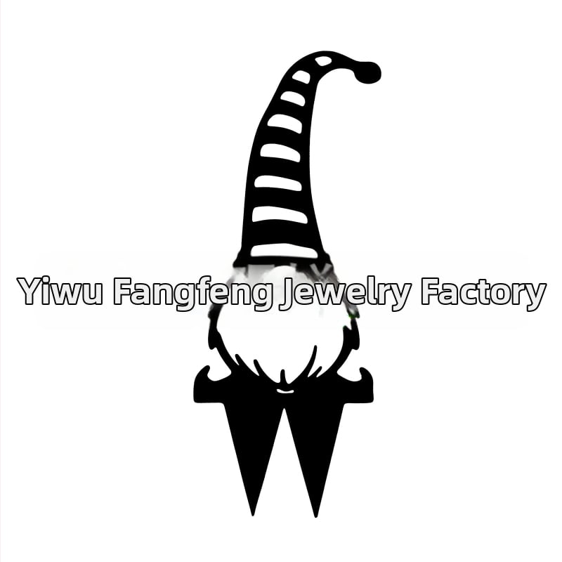 Метална градинска гном-скулптура за открито посрещане (Материал: метал; Стил: модерен минимализъм; Подходящ за подарък; Бранд: Yue Chan Jewelry)