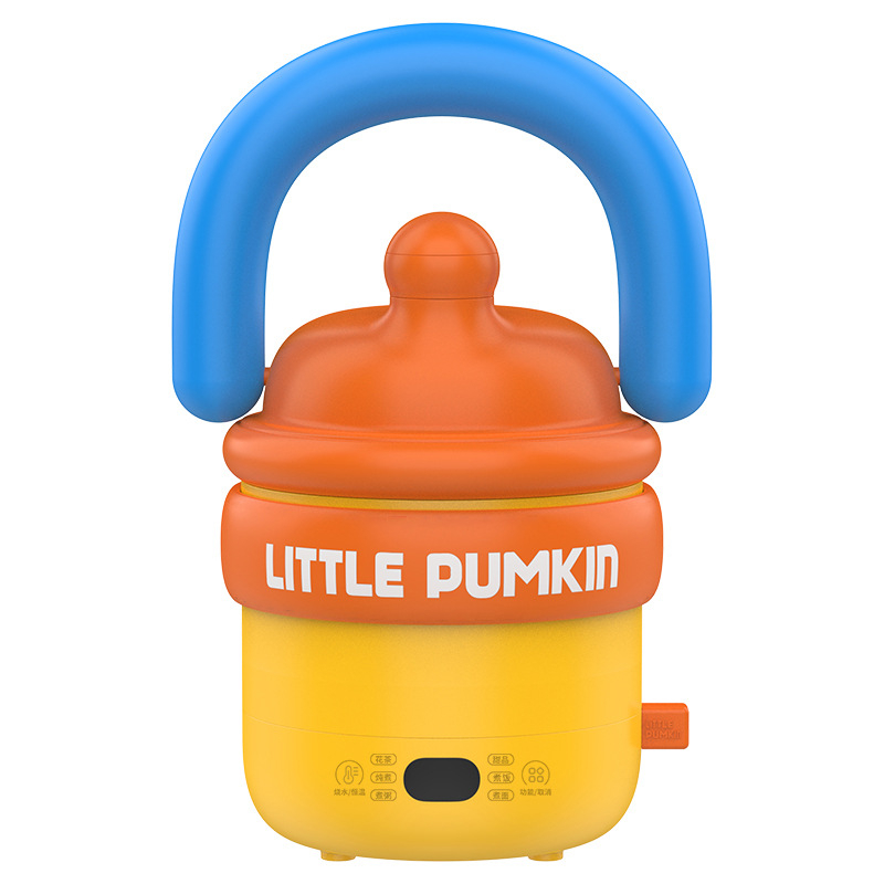 Električna posuda Little Pumpkin D9 s keramičkim premazom ulja, mikroprocesorsko upravljanje, izolacija, kapacitet 2 L